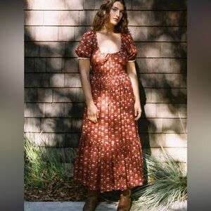 Christy Dawn Brynne Dress in Antique Lotus XL